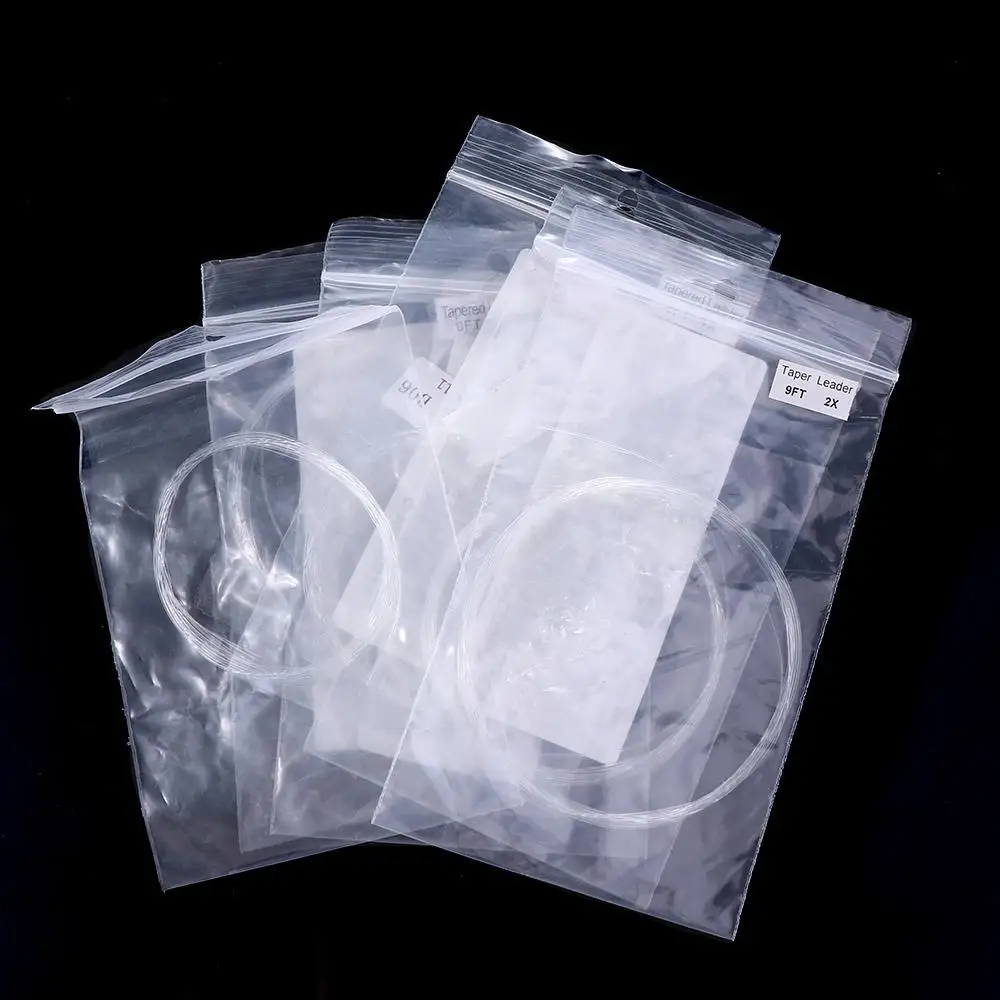 1/2/3/4/5/6x أداة سمك الشبوط سوبر قوية النايلون الصيد المقاود يطير خيط صنارة الصيد خطوط الصيد يطير الصيد الحبل مدبب زعيم #6