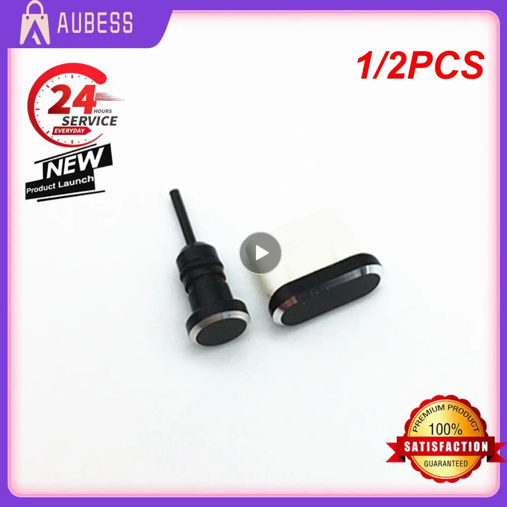 1/2PCS Earphone Dust Plug 3.5mm AUX Jack Interface Anti Mobile Phone Card Retrieve Card Pin for 5 6 Plus PC Laptop