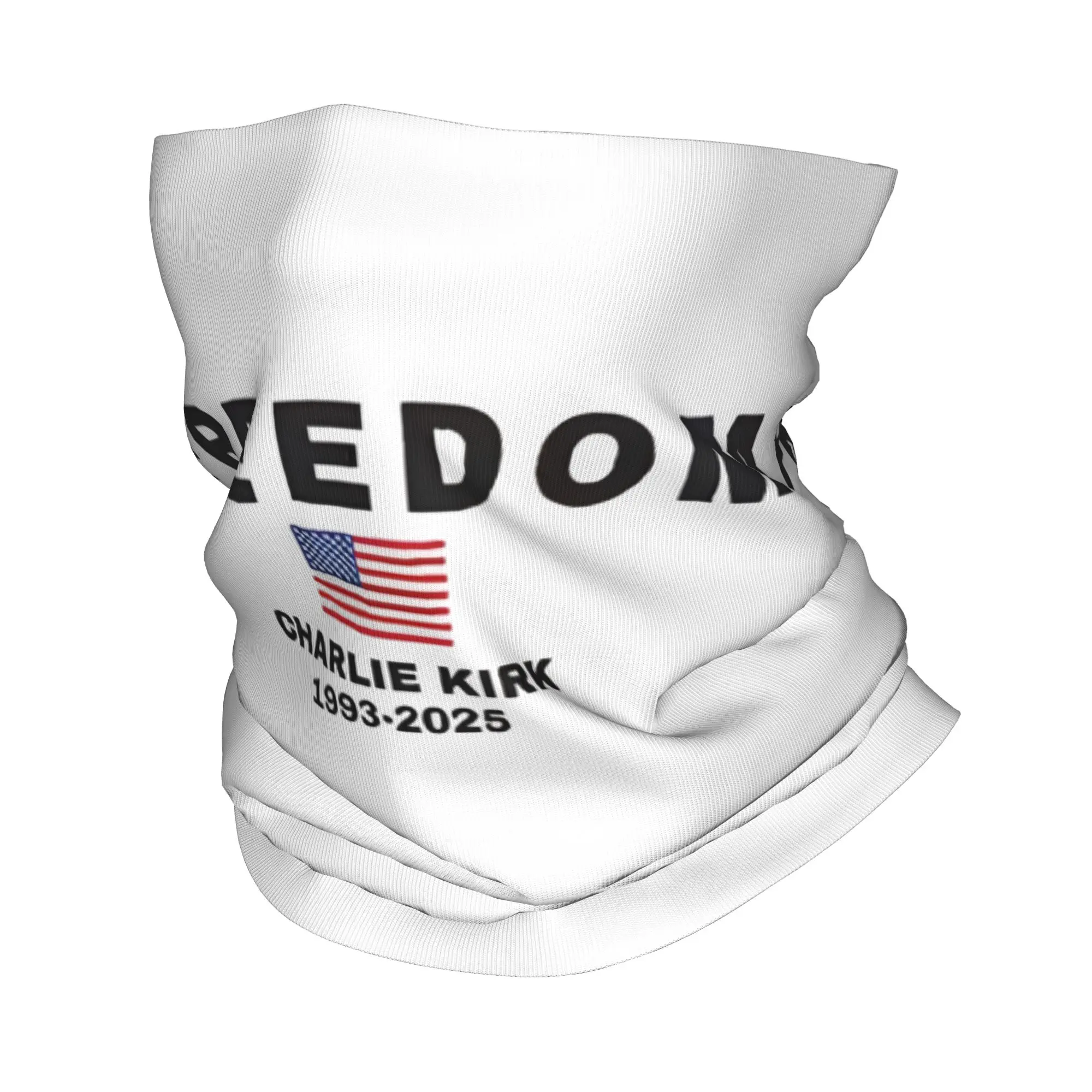 

Мужские и женские аксессуары Charlie Kirk: бандана, маска-шарф с принтом, многофункциональная повязка на голову для рыбалки