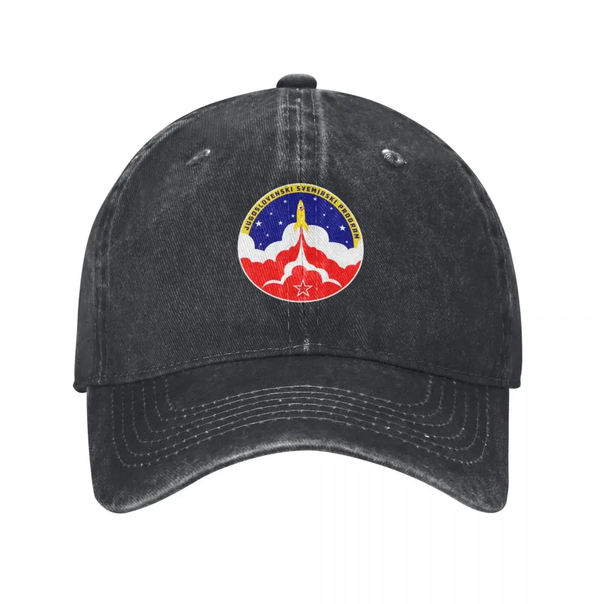 

Jugoslovenski Svemirski Program Yugoslav Space Race Baseball Cap New Hat dad hat Male Women's