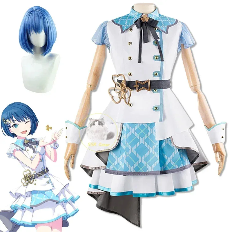 مشروع Sekai المرحلة الملونة! الفذ. المزيد من القفز Kiritani Haruka Hanasato Minori Momoi Airi Hinomori Shizuku أزياء تنكرية