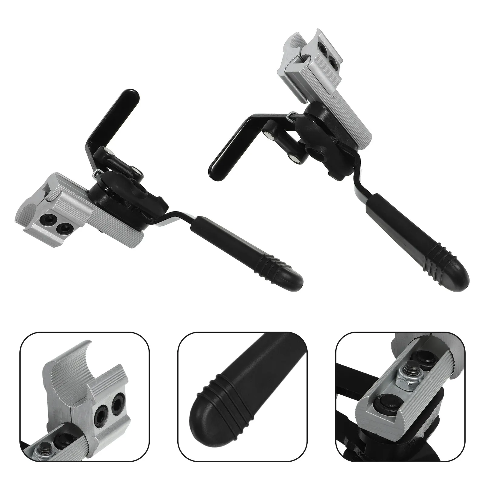 

2Pcs Metal Wheelchair Brake Levers Aluminum Alloy Long Handle Easy Install Comfortable Grip Wear-Resistant Universal Brake