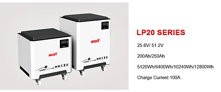 5120Wh 6400Wh 18650 lithium iron phosphate battery must be LP2000 rechargeable 24V lifepo4 battery for solar storage bag