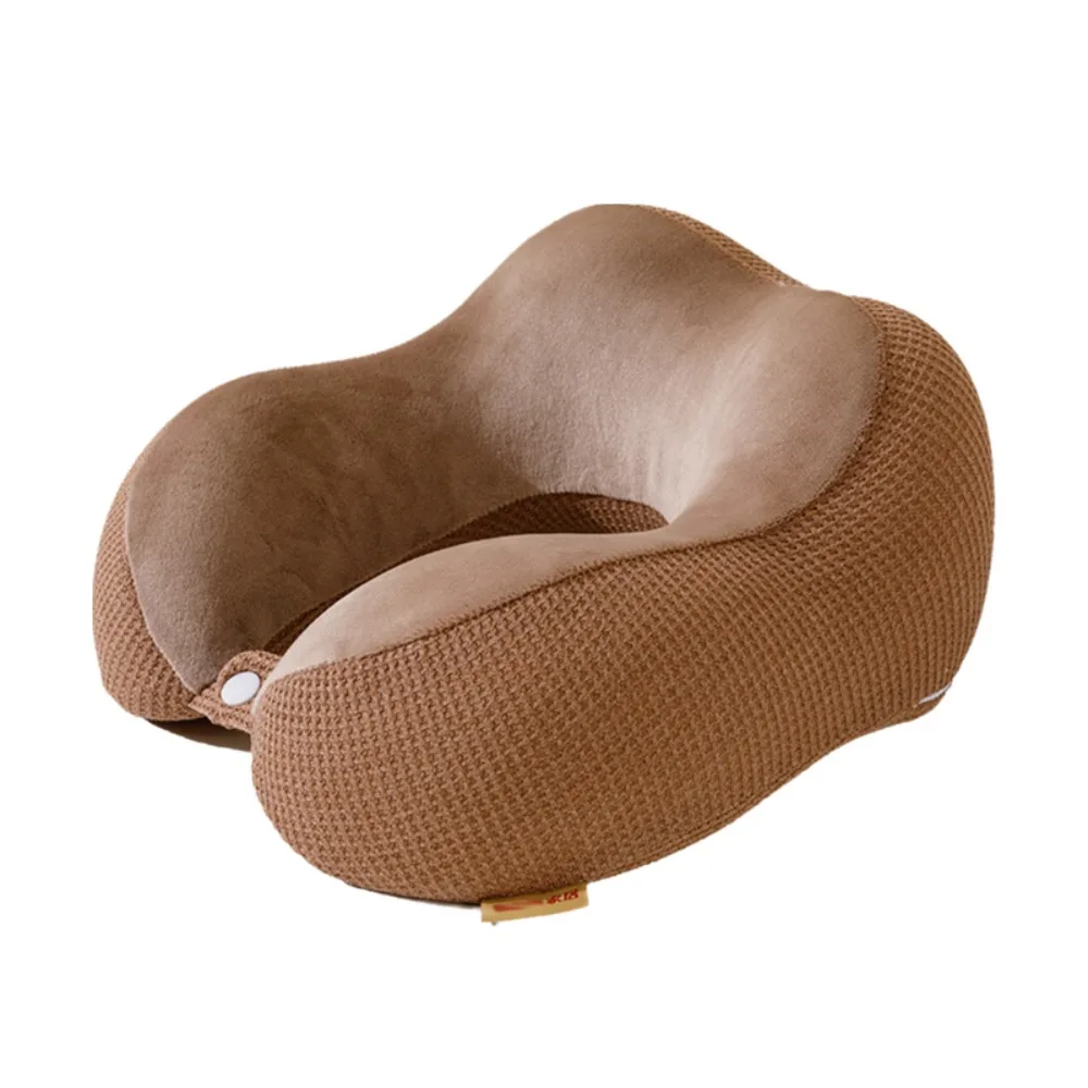 

Durable Slow Rebound U-shaped Pillow Removable Washable Neck Pillow Soft Neck Support Airplane