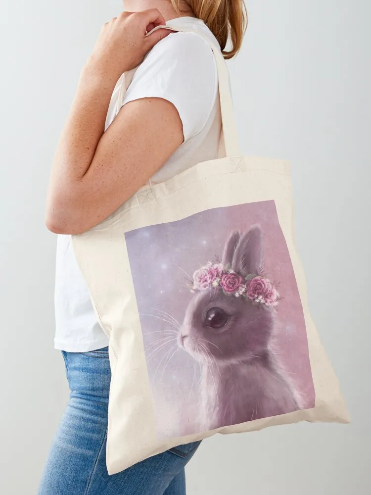 Fairy bunny Tote Bag Candy bags sacs de shopping Shopper Shopper handbag