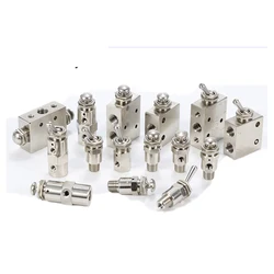 Mechanical Pneumatic Switch Air Manual Button Valve TAC2-41V TAC5-41P TAC-4V TAC-4P TAC-2V TAC2-31P TAC-31P-34C TAC-3P-34T
