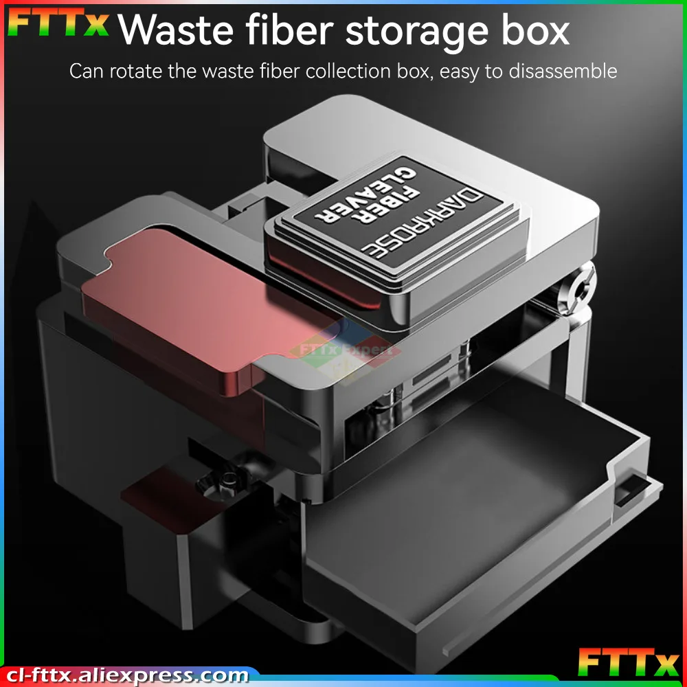 FTTH GS-19 Optical Fiber Cleaver Metal High Precision Fiber optic cutting tool Fiber Cleaver