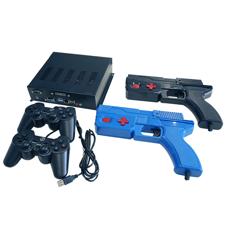 

2/4 Players Plug And Play Light Gun Shooting Arcade Game Case Kit With Shock Recoil