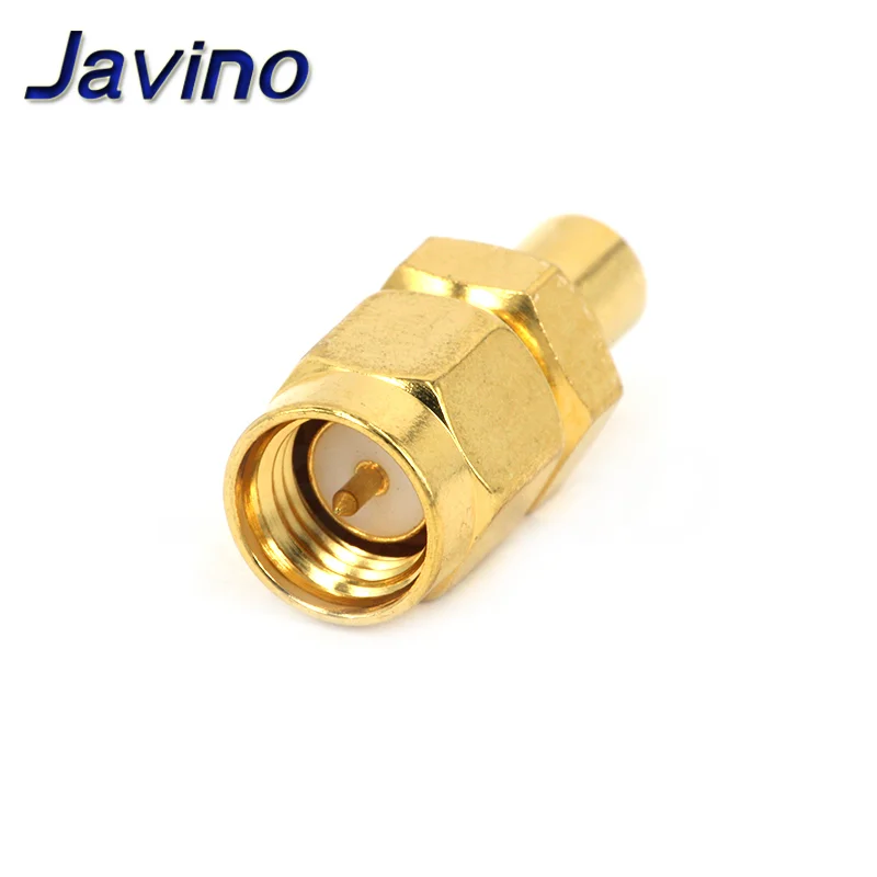 SMA Male Plug To MCX Female jack RF Coax Adapter Connector Straight Goldplated