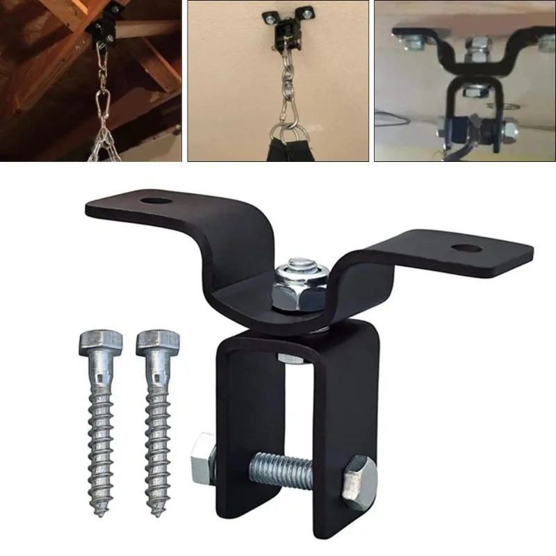 Professional Sandbag Swivel Boxing Punching  Hook Ceiling Mount Punch Bag  Gym Fitness Accessories