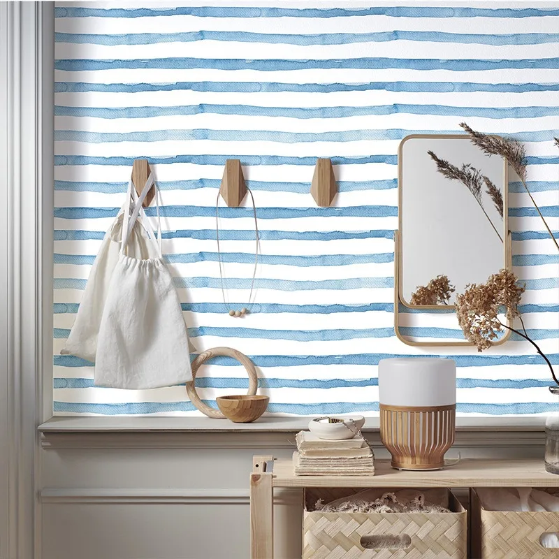 

Деревянные съемные самоклеящиеся обои с неправильной полосой, виниловая контактная бумага, мебель для спальни, ванной комнаты, ремонт, домашний декор