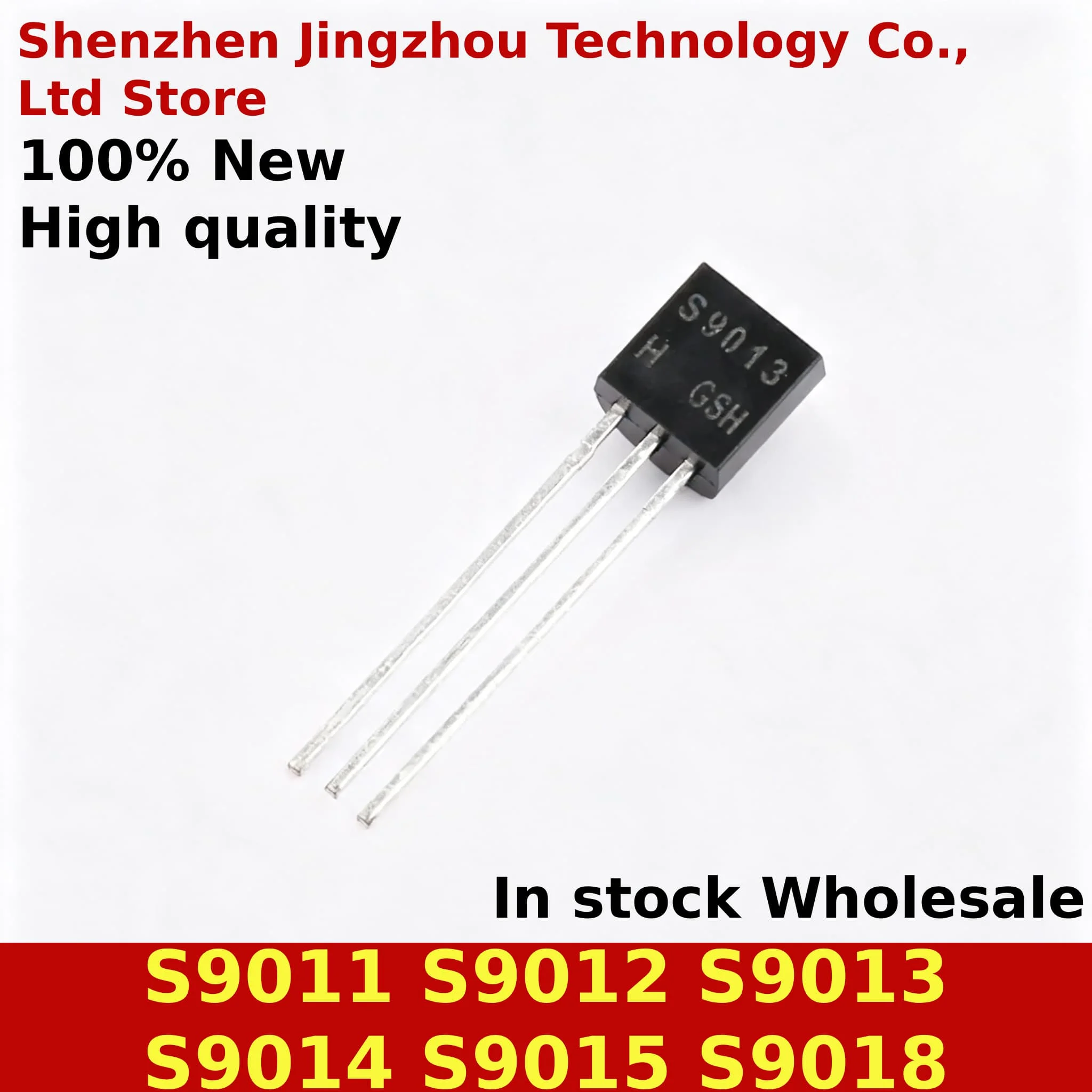 (250/1000PCS) 100% New S9011 S9012 S9013 S9014 S9015 S9018 TO92 NPN/PNP Transistors Chip In Stock