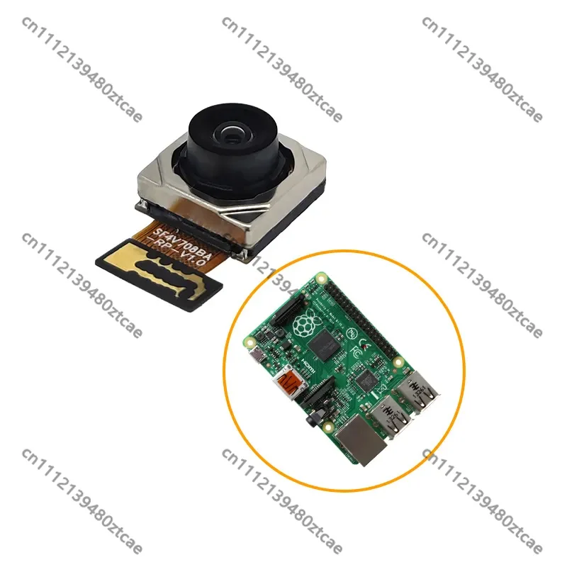 Mini 12MP High Resolution CSI Camera Module with IMX708 Sensor, Auto Focus & Night Vision Function