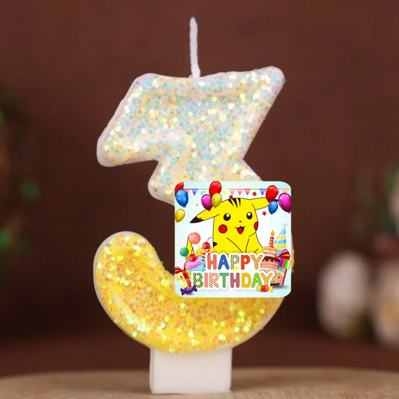 Pokemon Monster Pikachu Candle - Zebra Candle Supplies ulasan dan harga