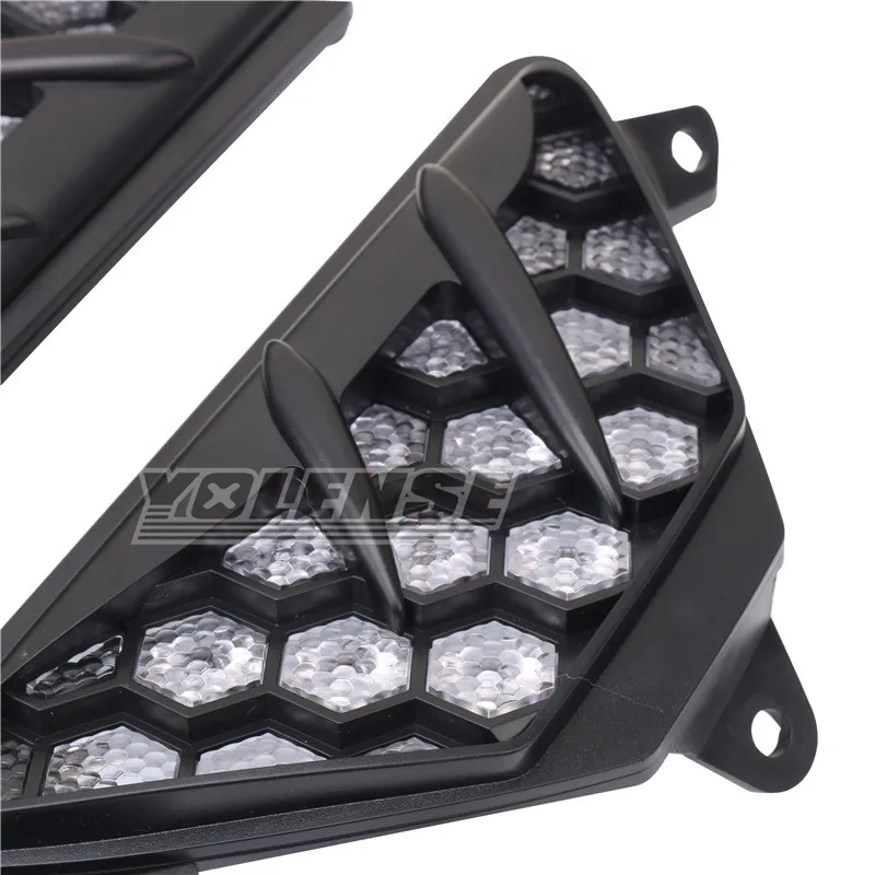 Fit For NINJA 250/300/400 NINJA400 NINJA300 Motorcycle Front LED Turn Signal Indicator Flasher Light