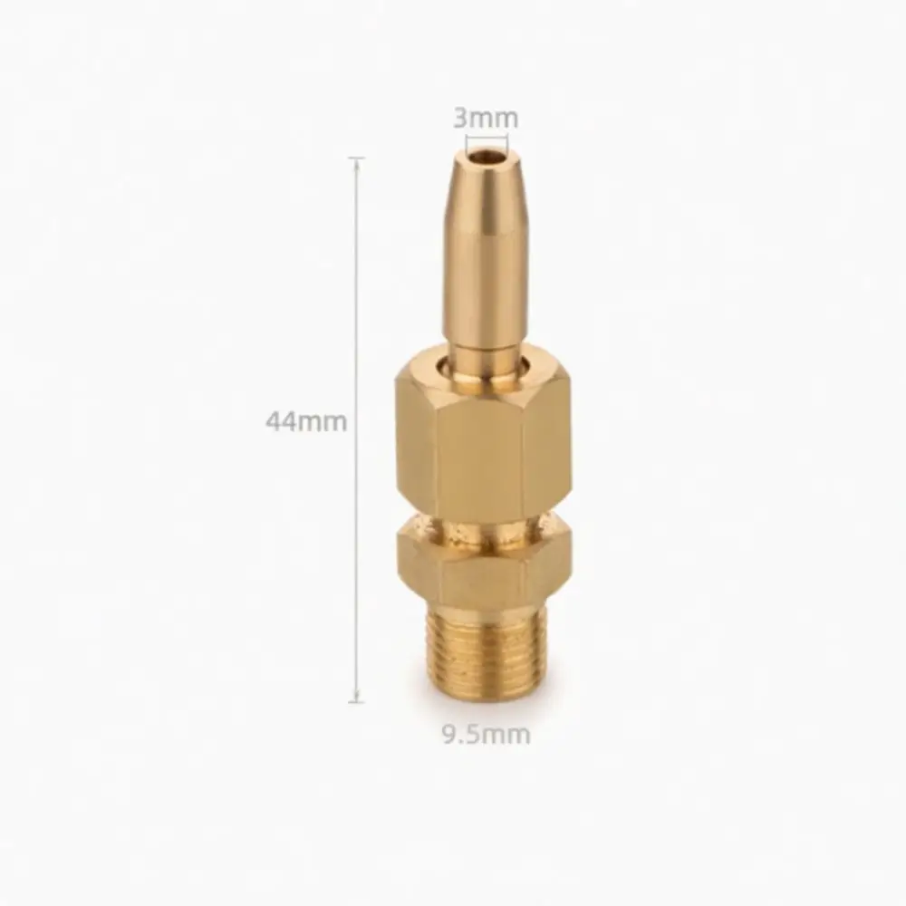 Solid Copper Universal Fountain Nozzle Adjustable Flow Jet Spray Head For Garden Pond Waterfall Landscape Decoration Sprinkler