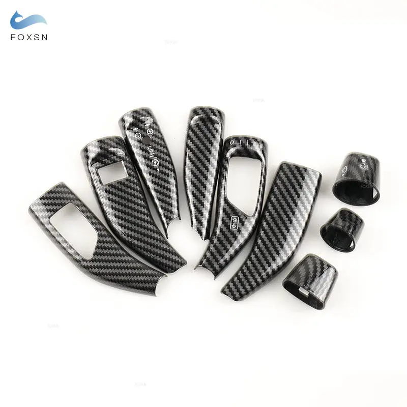 For Mercedes Benz A B C E S G V GLE W176 W246 W204 W205 W212 W213 X253 X156 W463 X166 Car Wiper Shift Lever Cruise Cover Trim