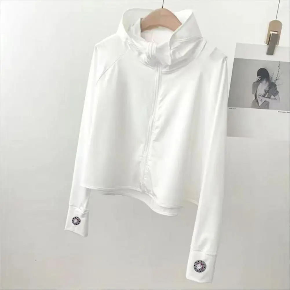 Durable Sun Protection Clothing Sun Protection Hooded Jacket for Women Upf 50 Long Sleeve Sun Shirt for Outdoor for Summer