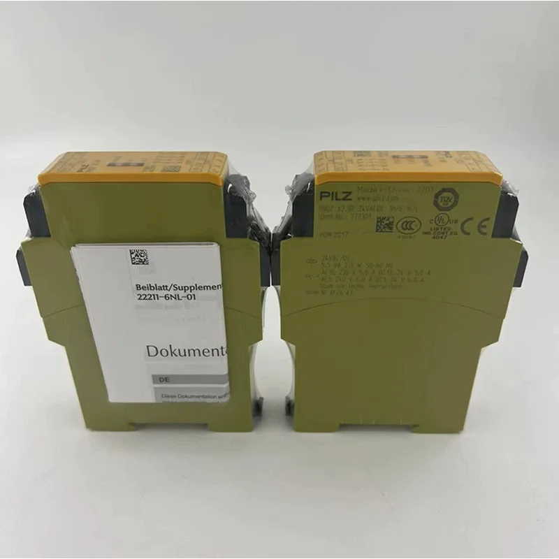 Original Pierz Safety Relay PNOZ X2.8P 777301 787302 24VACDC3n/o1n/c