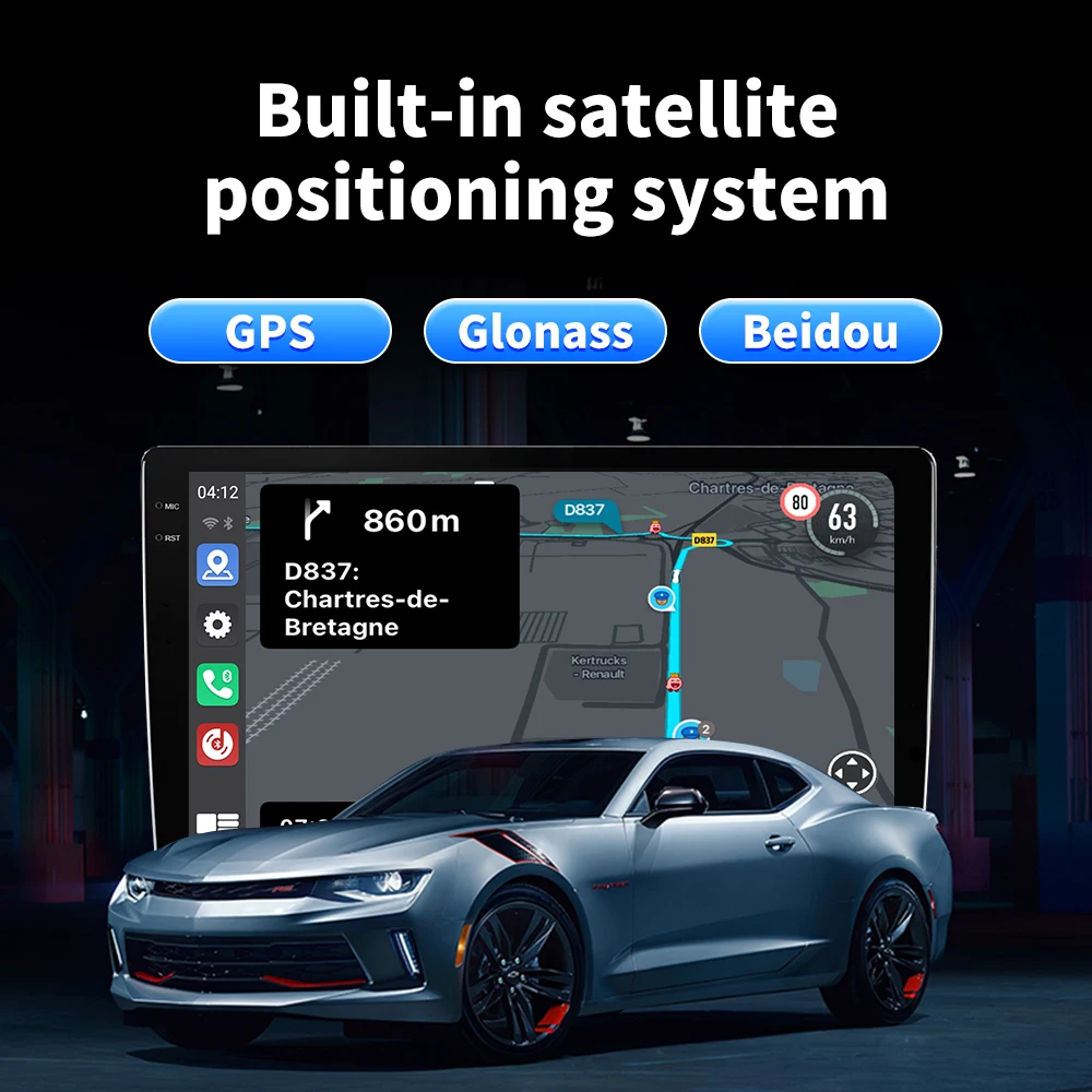 CarAiBOX أندرويد 13.0 كوالكوم 6225 CarPlay Ai Box 8-Core CPU Wireless CarPlay Android Auto لتويوتا فولفو فولفو كيا بنز MG