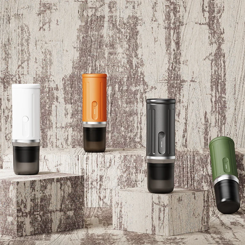 3-in-1 Mini Espresso Coffee Maker with Fast 30w Charging Automatic Heating Travel Outdoor Capsule-2-in-1 Functionality