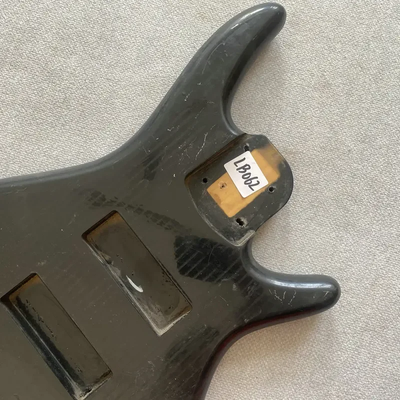 LB062 Solid Wood Electric Guitar Body DIY Part, 6 String HH Pickups Routing for Custom Build Replacement (Limited Edition)