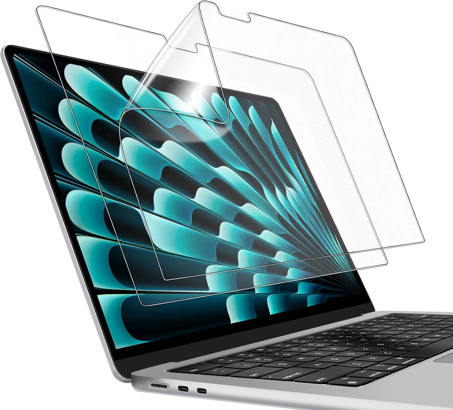 2PCS Anti-blue Light Screen Protector For Macbook Air 13 Pro 14 16 M1 M2 M3 M4 2021 2023 2025 A2681 A3186 A2141 Matte Matte Film