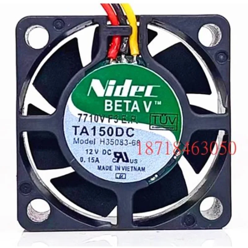 New CPU Cooler Fan For Nidec TA150DC H35083-68 12V 0.15A 4015 4CM Laptop Cooling Fan 40*40*15mm