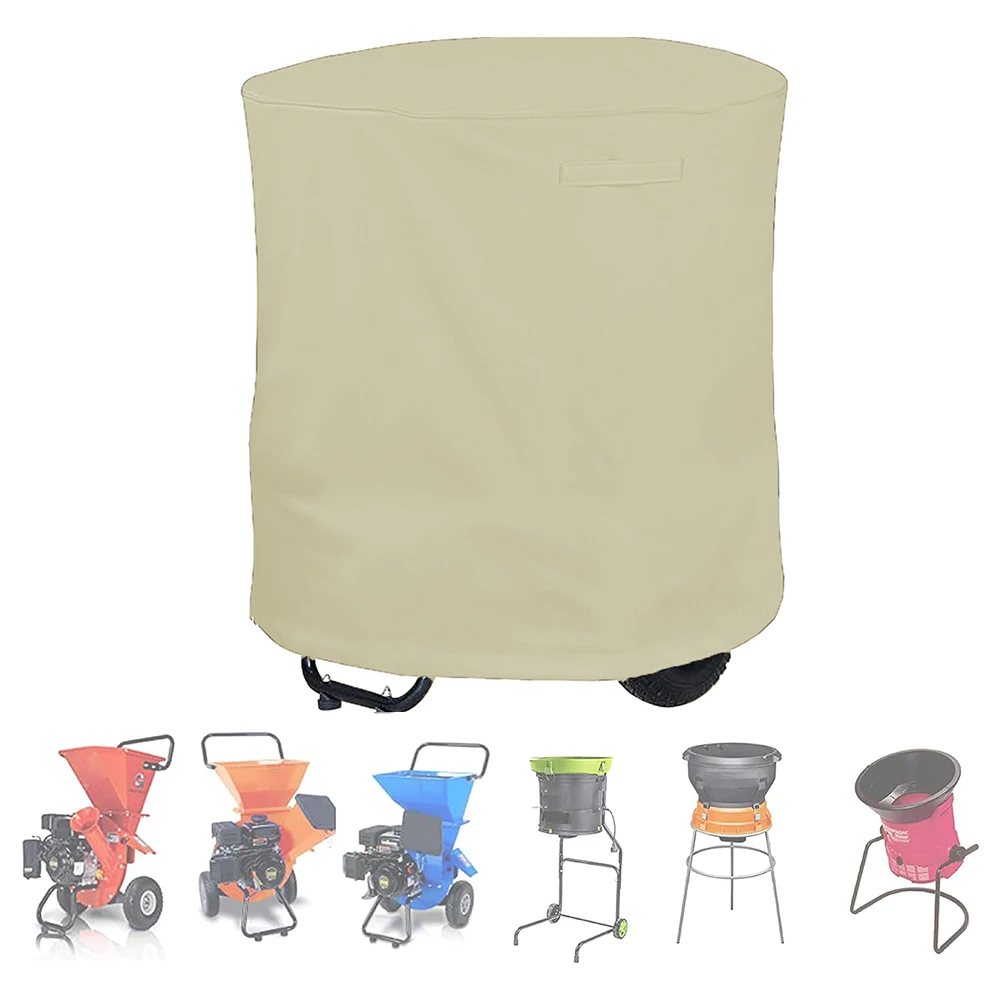 210D Oxford Cloth Waterproof Heavy-Duty Wood Chipper Shredder Mulcher Cover For Wood Chipper Shredder Dust Cover 85x110cm