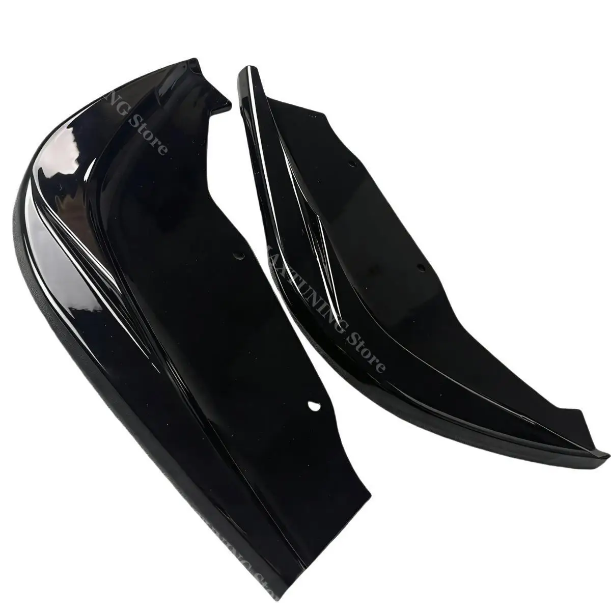 Rear Side Splitters For BMW 1 Series F40 M Sport M Pack / M135i 2019-2024 Diffuser Exhaust Pipe Trim Cover ABS Body Kits Tuning view 5