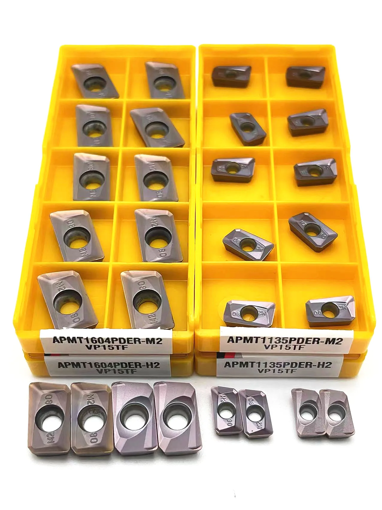APMT1604PDER H2/M2 KY802 Turning tool Face Mill APMT1604 Carbide Inserts Lathe Milling cutter BAP400R Holder for Stainless steel
