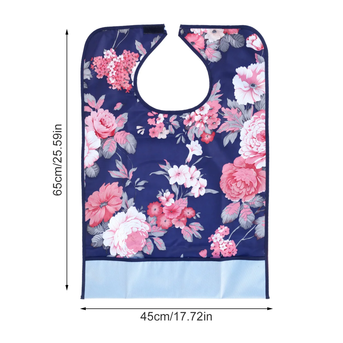 2/3Pcs Waterproof Adult Mealtime Bib Protector Disability Aid Bib for Cooking Dining Clothes Silicone Adult Bibs for Eating