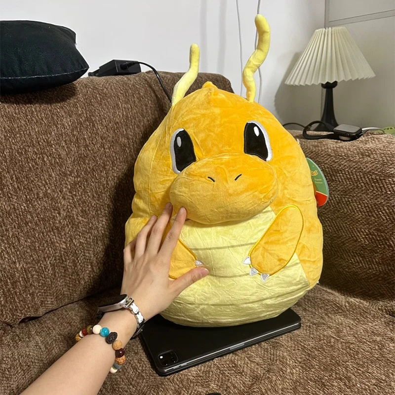 ポケモン-ドラゴニートの抱き枕。かわいいアニメキャラクターのぬいぐるみ。コレクションや誕生日プレゼントに最適。
