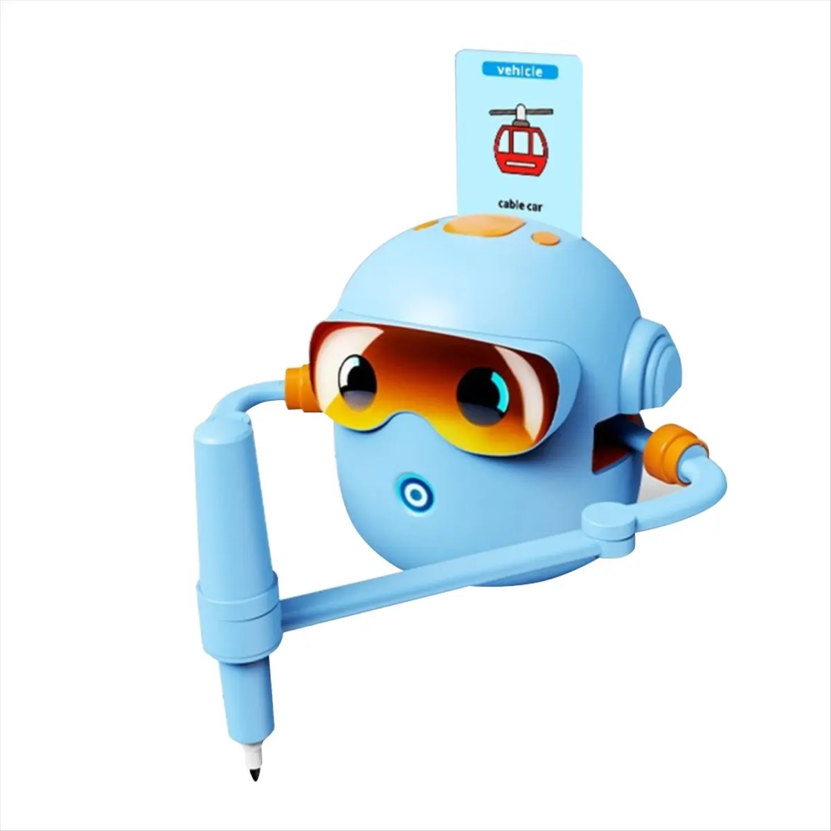 《Factory Direct》Educational Drawing Robot for Kids Interactive Learning Toy for Early Childhood Enlightenment Blue