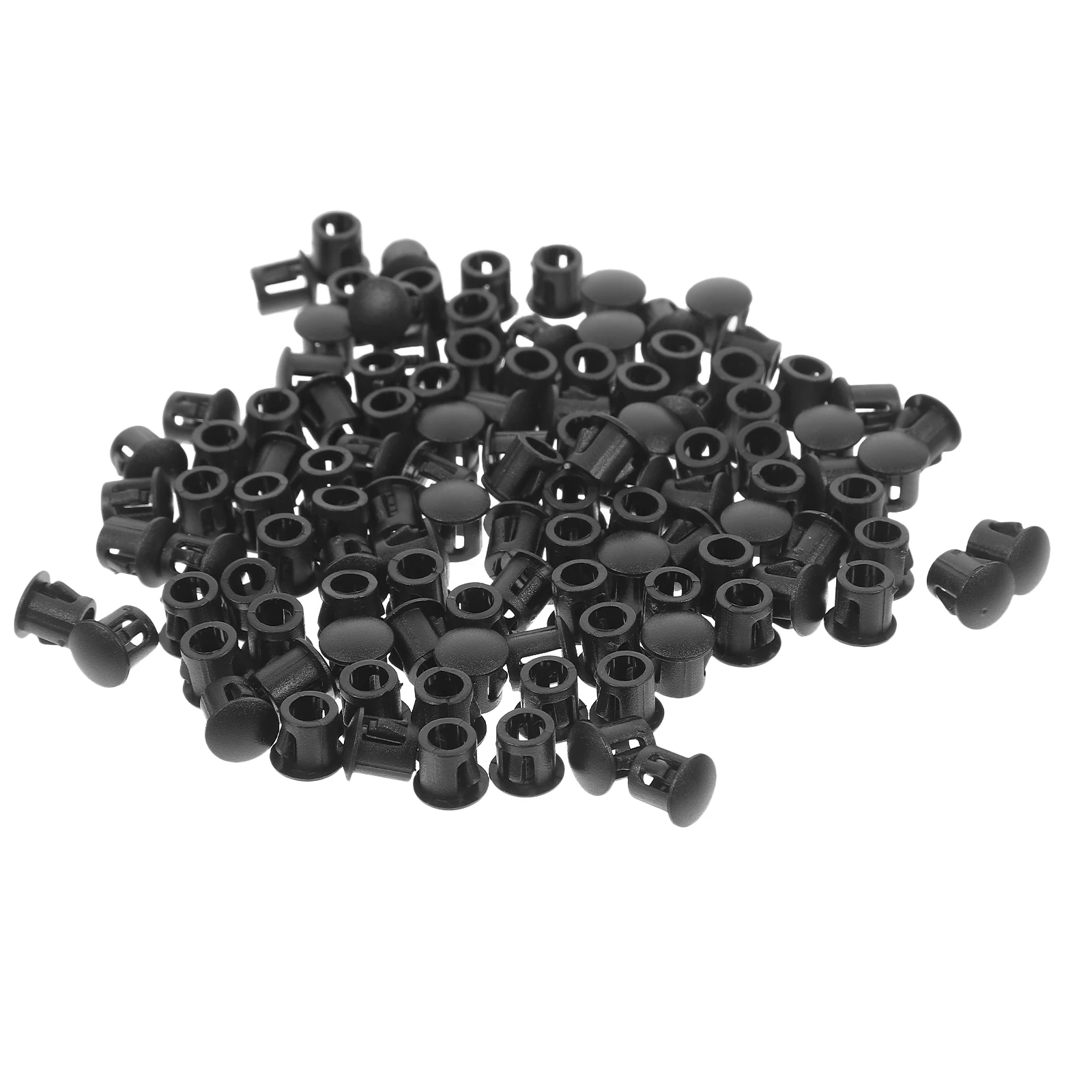 

100pcs plastic Plugs Furniture Tubing Plug Wall Hole Cover Chair Leg Caps Screw Hole Plugs Seal Round Holes Furniture Repair