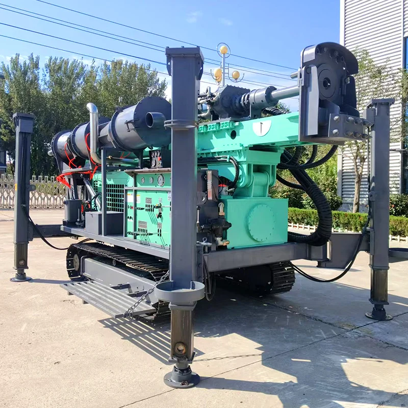 Crawler Mounted Reverse Circulation Drill Rig Machine 200m Deep Underground RC Core Sampling Exploration for Mine Drilling Rig