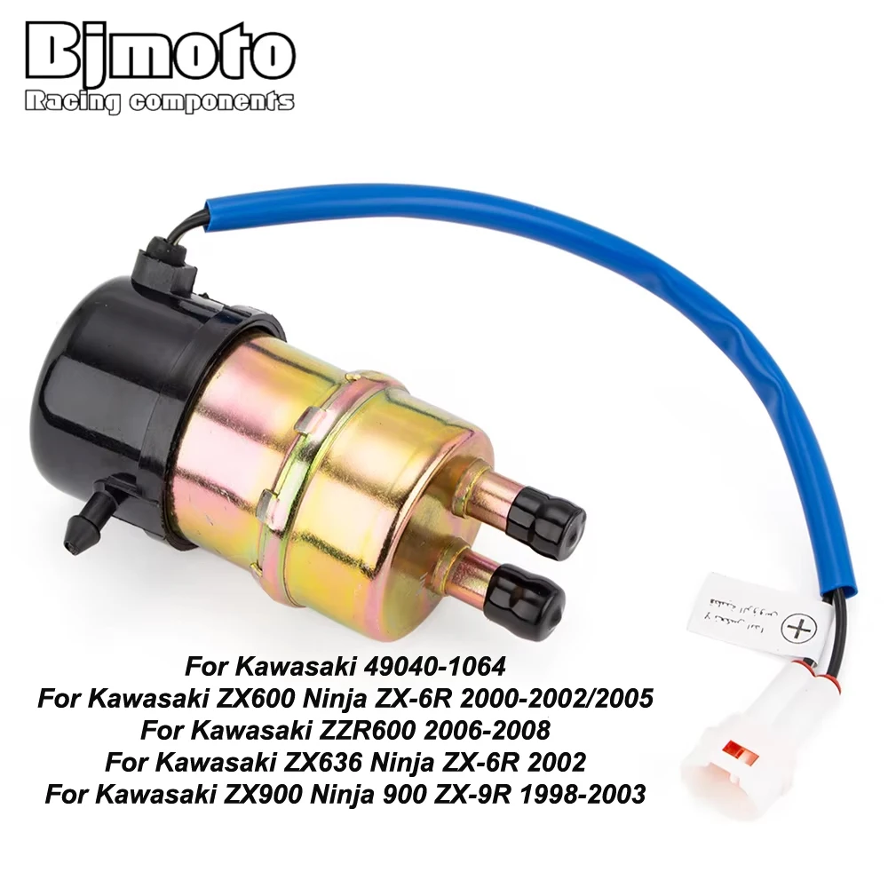 

49040-1064 Motorcycle 12V Fuel Pump For Kawasaki ZZR600 06-08 ZX900 Ninja 900 ZX-9R 98-03 ZX636 Ninja ZX-6R ZX600 Ninja ZX6R