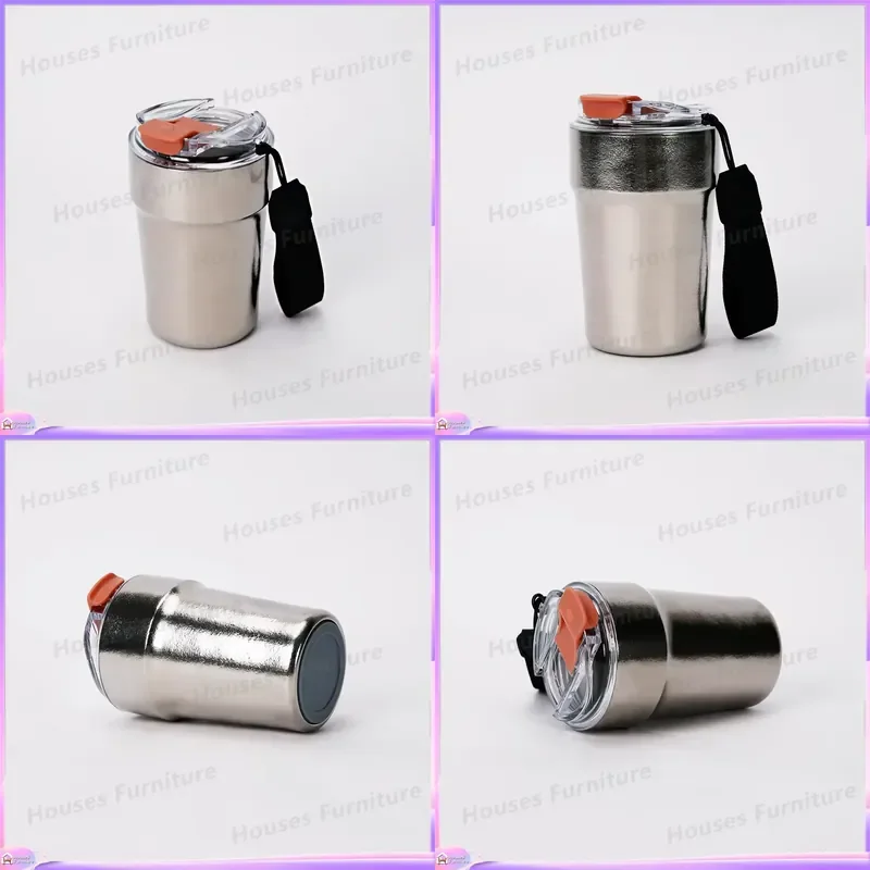 Pure Titanium Thermos Cup 380ml 500ml Ultra Light Portable Insulated Coffee Mug Travel Outdoor Camping Hiking Flask Vacuum