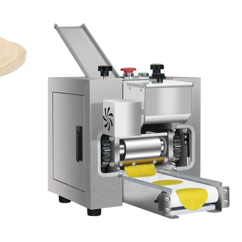 Ravioli Wrapper Wonton Dough Sheet Roller Press Commercial 220V Dumpling Skin Machine