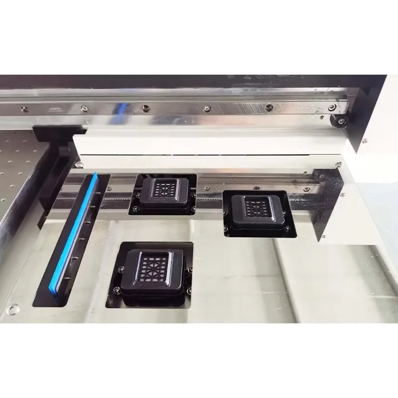 UV Flatbed Printer 6090 3 I3200 Print Heads XP600 Flex Printing System with CCD Camera Scanning & Visual Positioning