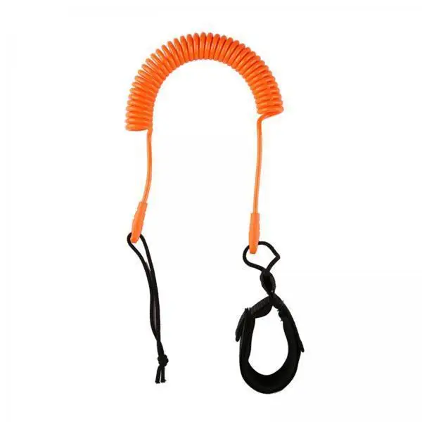 Sups Leg Rope Short Board Long Board Body Board Elastic TPU Cord Surfing Leash for Kayak Stand Up Paddle Board