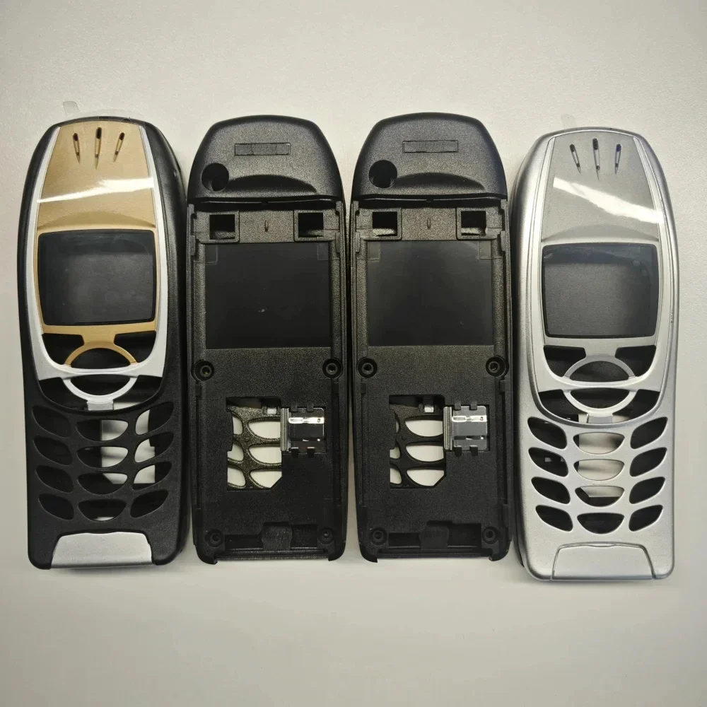 For Nokia 6310 Cover Case Housing 6310i Battery By Middle Frame Front Bezel Replace Part (No Phone Keyboard Keypad)