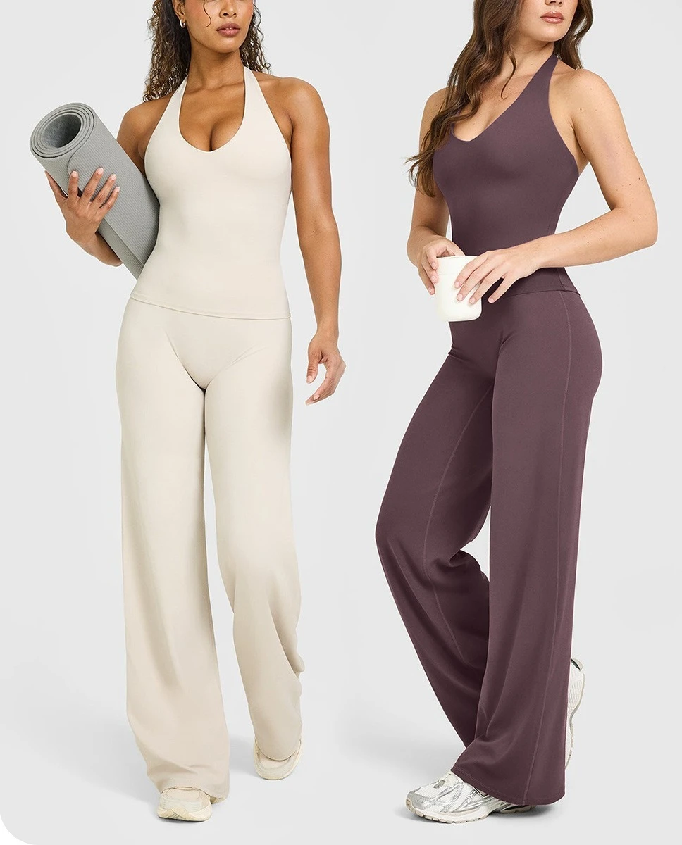 Women Halter U Neck Longline Yoga Tank Removable Pads Buttery Soft Stretch Gym Pilates Running Daily Athletic Workout Top