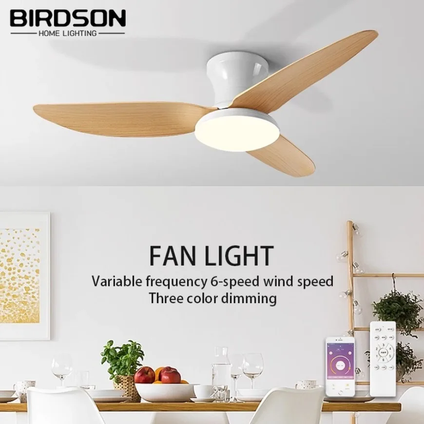 modern intelligent led teto fan light minimalista app de controle remoto baixo decibel vento forte decoracao de casa ac110 220v 01