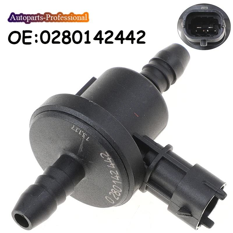 Válvula de Purga del Canister de Vapor para Automóvil 0280142442 55354471 55562350 0280142440 Compatible con Saturn Astra 2008-2009, Accesorios para Automóviles