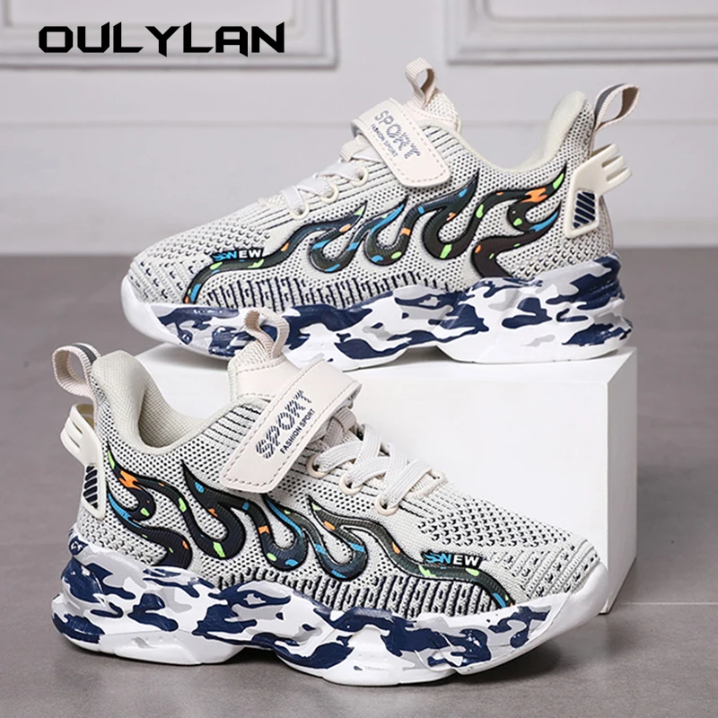 2024 Children Casual Shoe Student Basketball Shoes Outdoor Running Shoe Boys Girls Sneakers Leisure Sports Shoe New Size 28-39