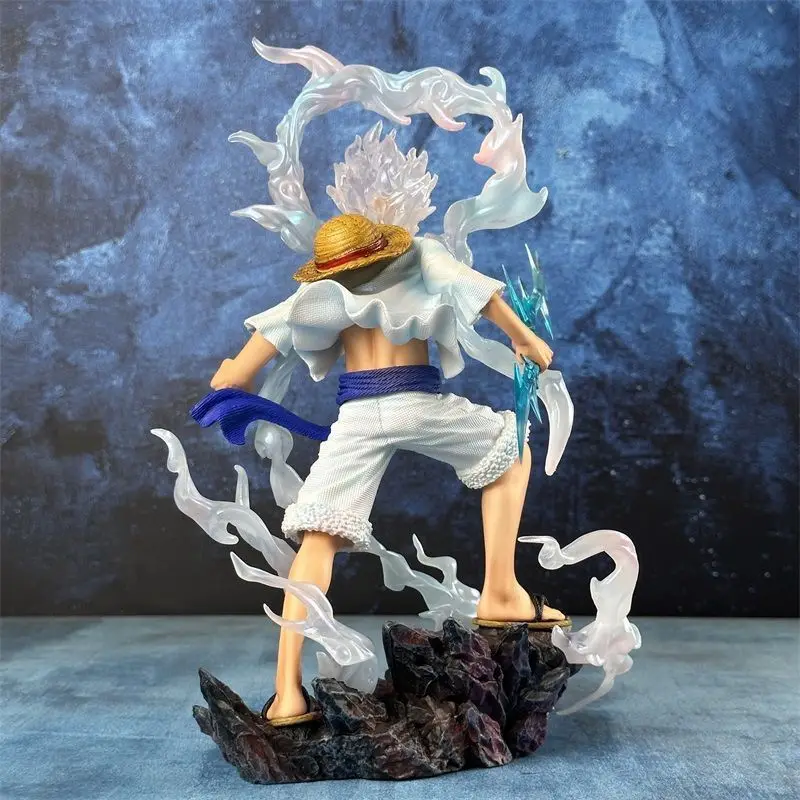 JT Studio One Piece Monkey D. Luffy Sun God Nika Figure - High Quality 30cm PVC Model - Wano Arc Battle Ver. Desktop Ornament - view 6