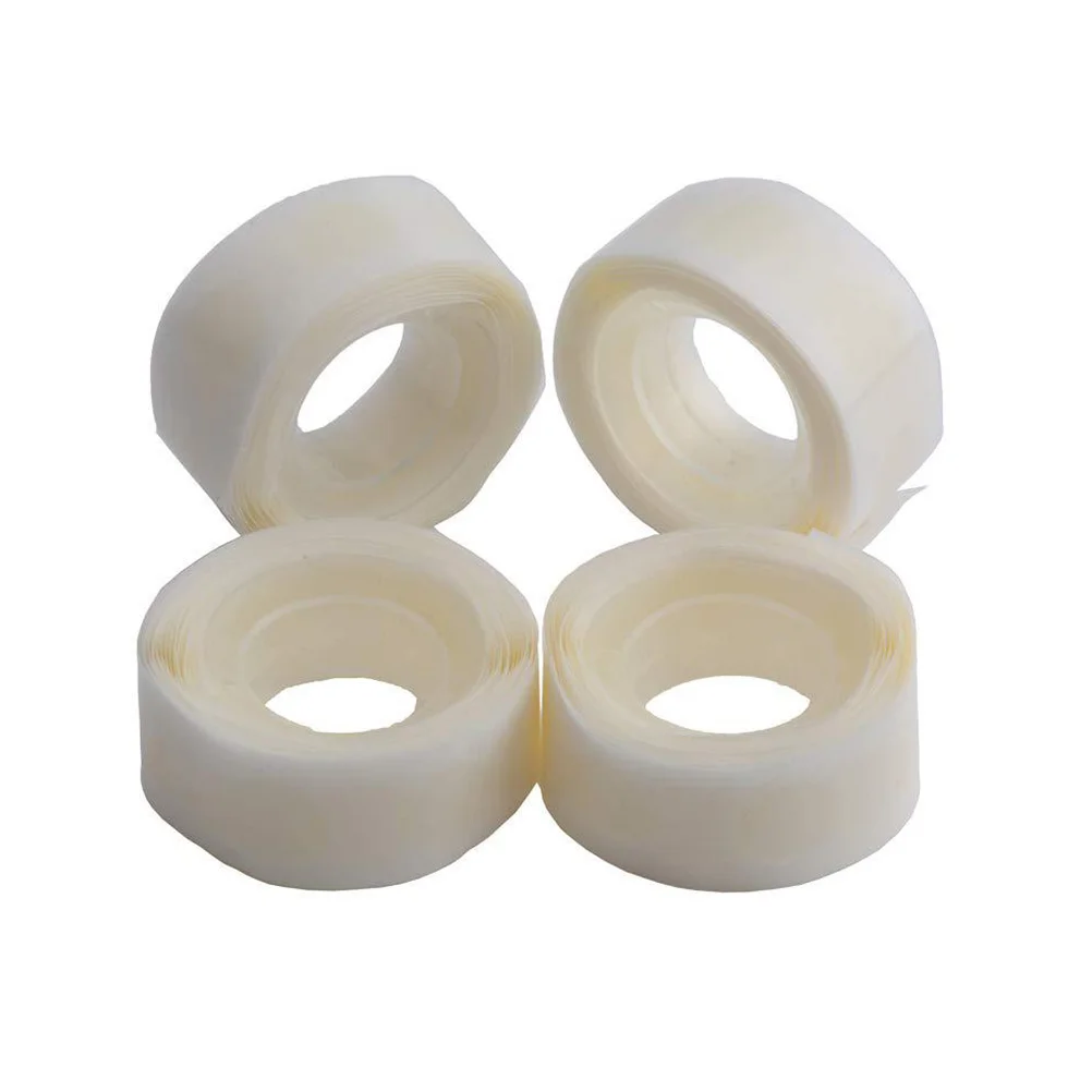 10 قطعة 10 لفات شريط لاصق شفاف على الوجهين محمول متعدد الوظائف للمنزل والمكتب والسيارة والحمام تخزين شريط شفاف #6