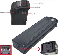 36V 48V Silverfish Folding Battery 13Ah-20Ah, Bottom Discharge Lithium-ion for JINGHMA Electric cooter, BMS Protection.