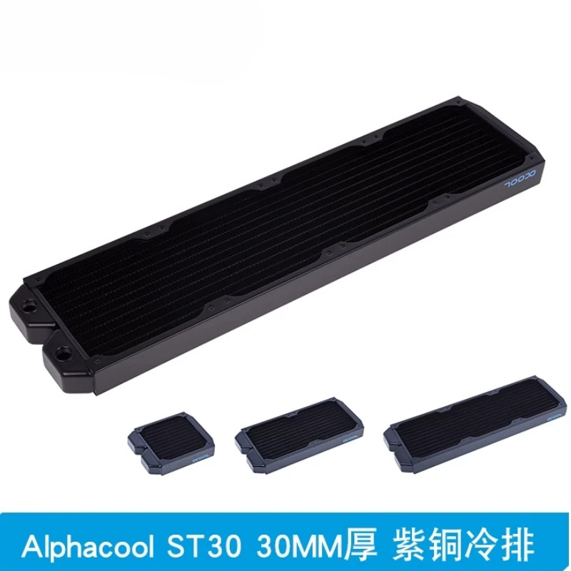 

Полностью медный холодный ряд с водяным охлаждением Alphacool ST30, толщина 30 мм, 120/240/360/480 мм.